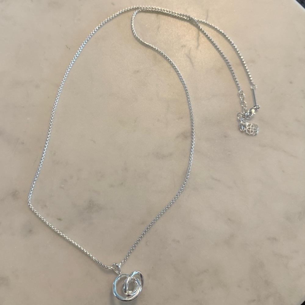 Kendra Scott silver necklace
